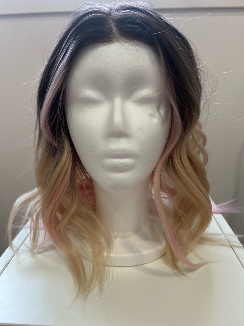 CSC - Galentine Blended Ombre Pink Blonde Wig